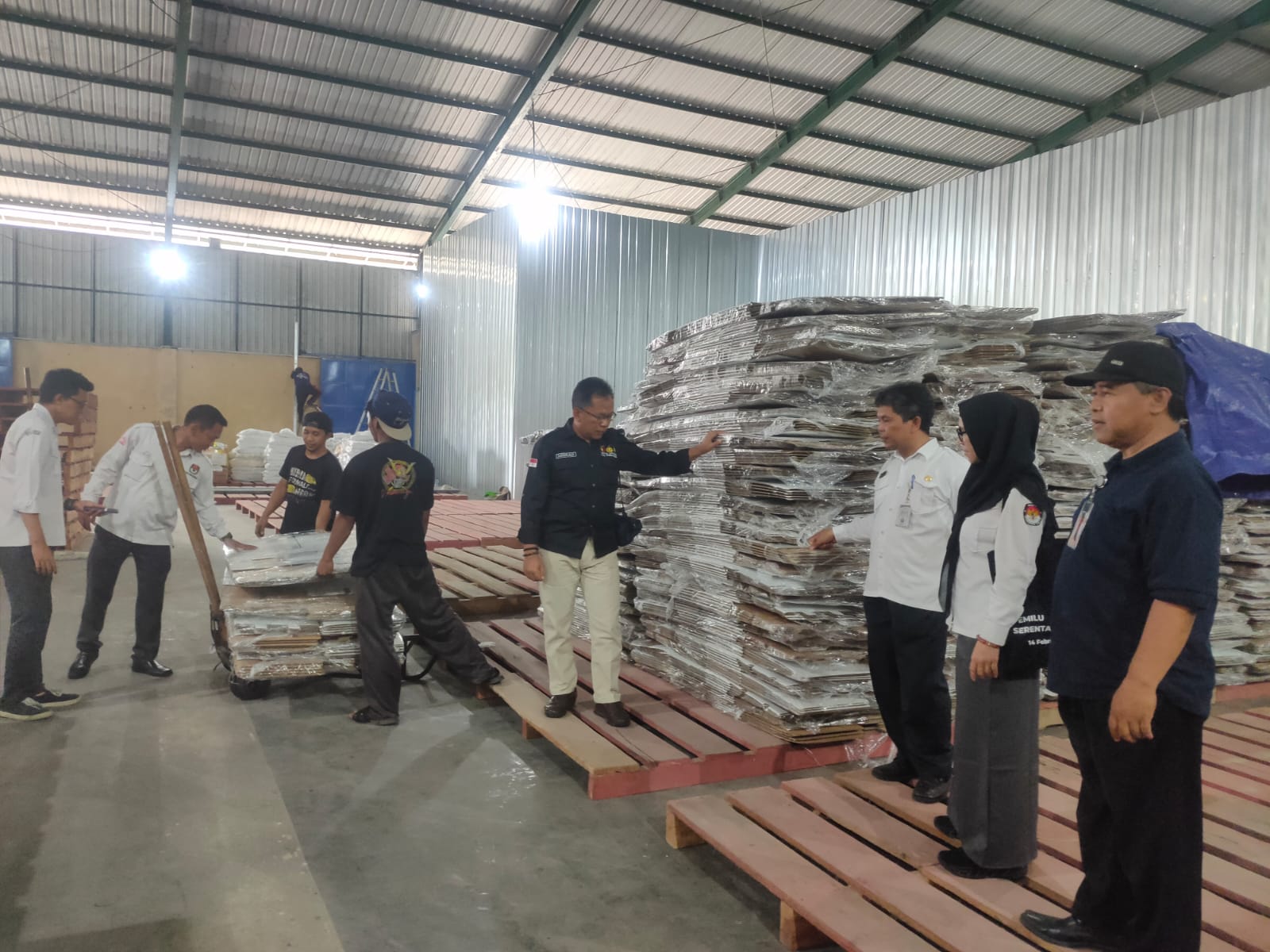 Awasi Kelangkapan Logistik Pemilu 2024, Bawaslu Pastikan Memenuhi Syarat Dan Ketentuan