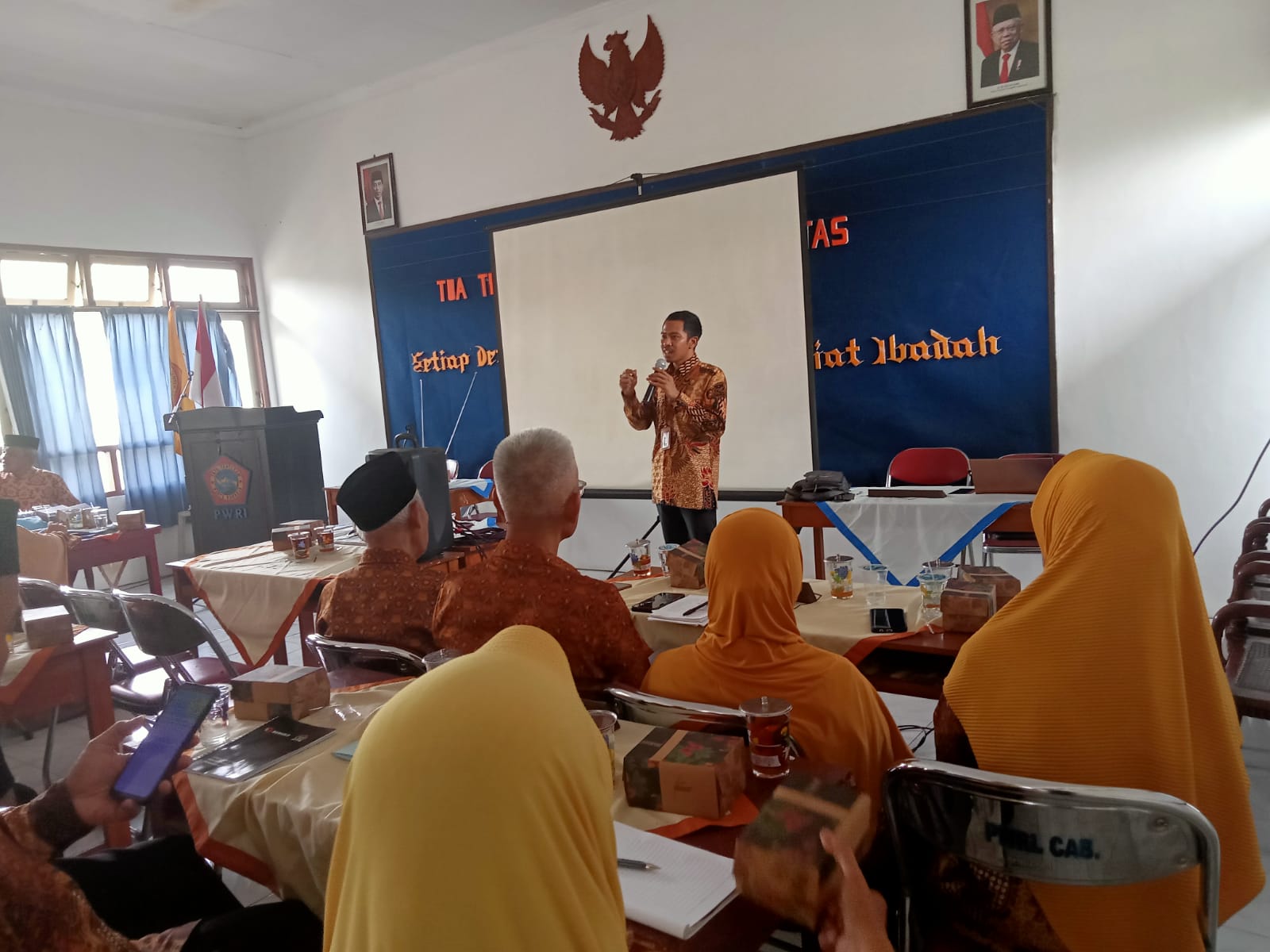 Penuhi Undangan PWRI, Bawaslu Purbalingga Ajak Pensiunan Jadi Pengawas Pemilu Partisipatif