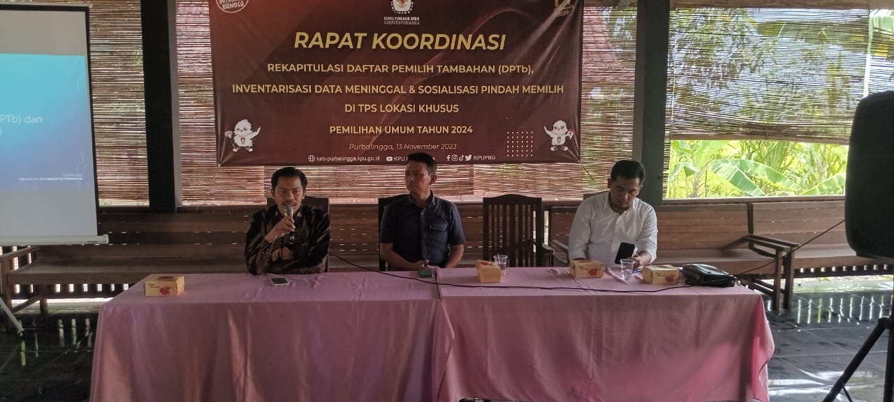 Bawaslu Kabupaten Purbalingga Hadiri Rapat Koordinasi, Tandaskan Ini!