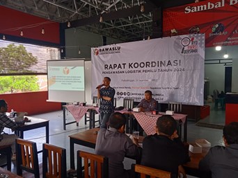iap Awasi Logistik Pemilu 2024, Bawaslu Purbalingga Gelar Rakor Hadirkan Seluruh Forkompincam Se-Purbalingga