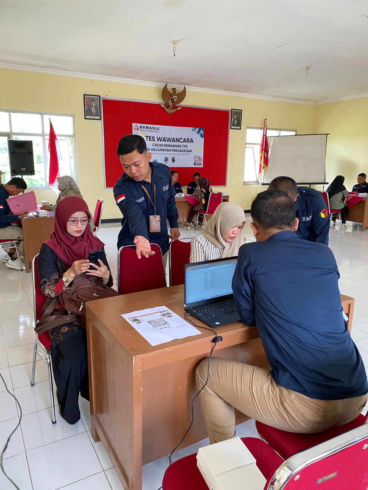 Terapkan Absensi Online Saat Wawancara, Panwaslucam Pengadegan: Pastikan PTPS Cakap Teknologi