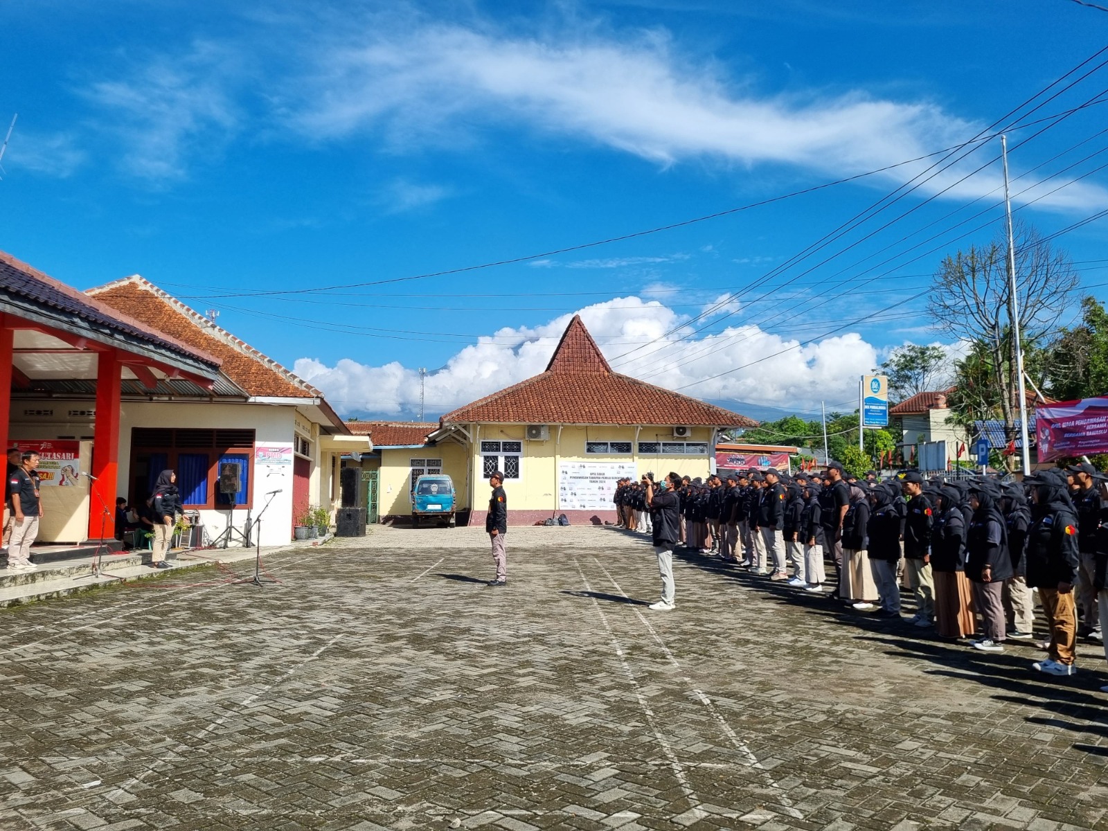 Pastikan Ketenangan dan Kepatuhan Terhadap Aturan, Panwaslu Kecamatan Kutasari Gelar Apel Siaga Pengawasan