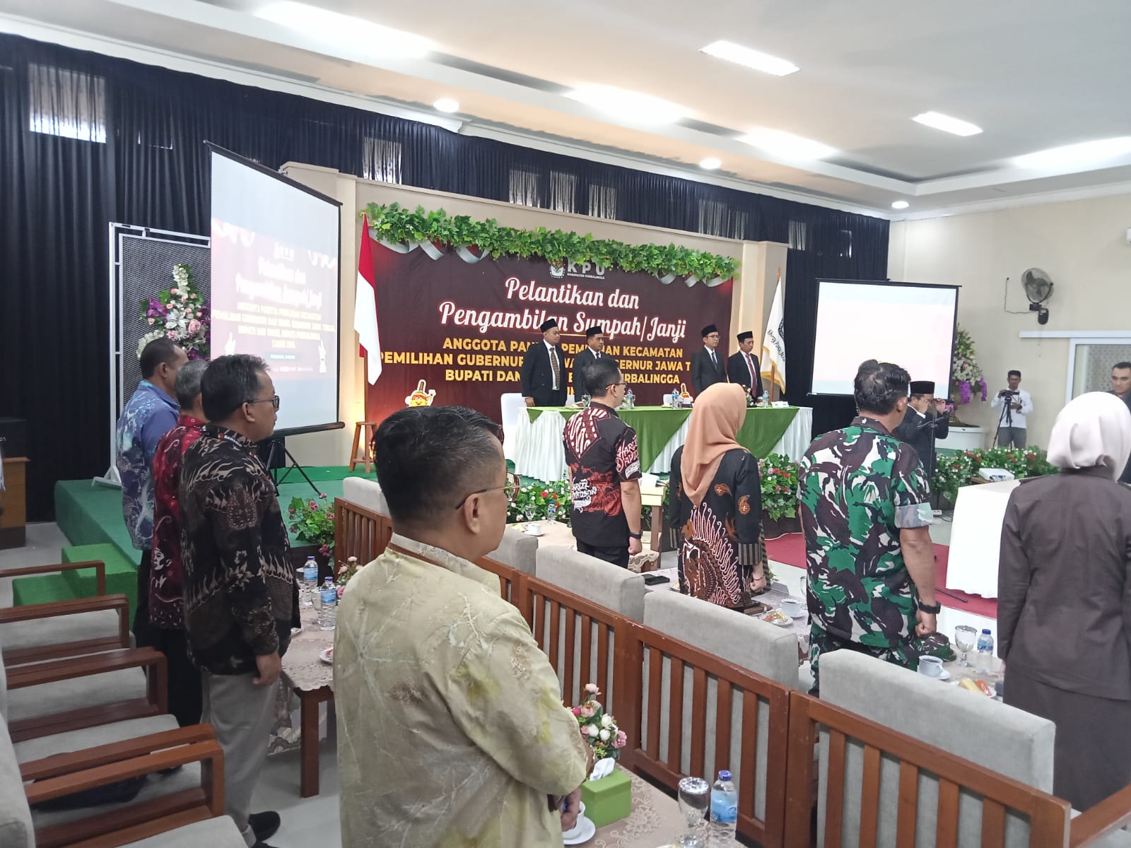 Awasi Pelantikan dan Pengambilan Sumpah PPK, Bawaslu Harapkan Hal Ini!