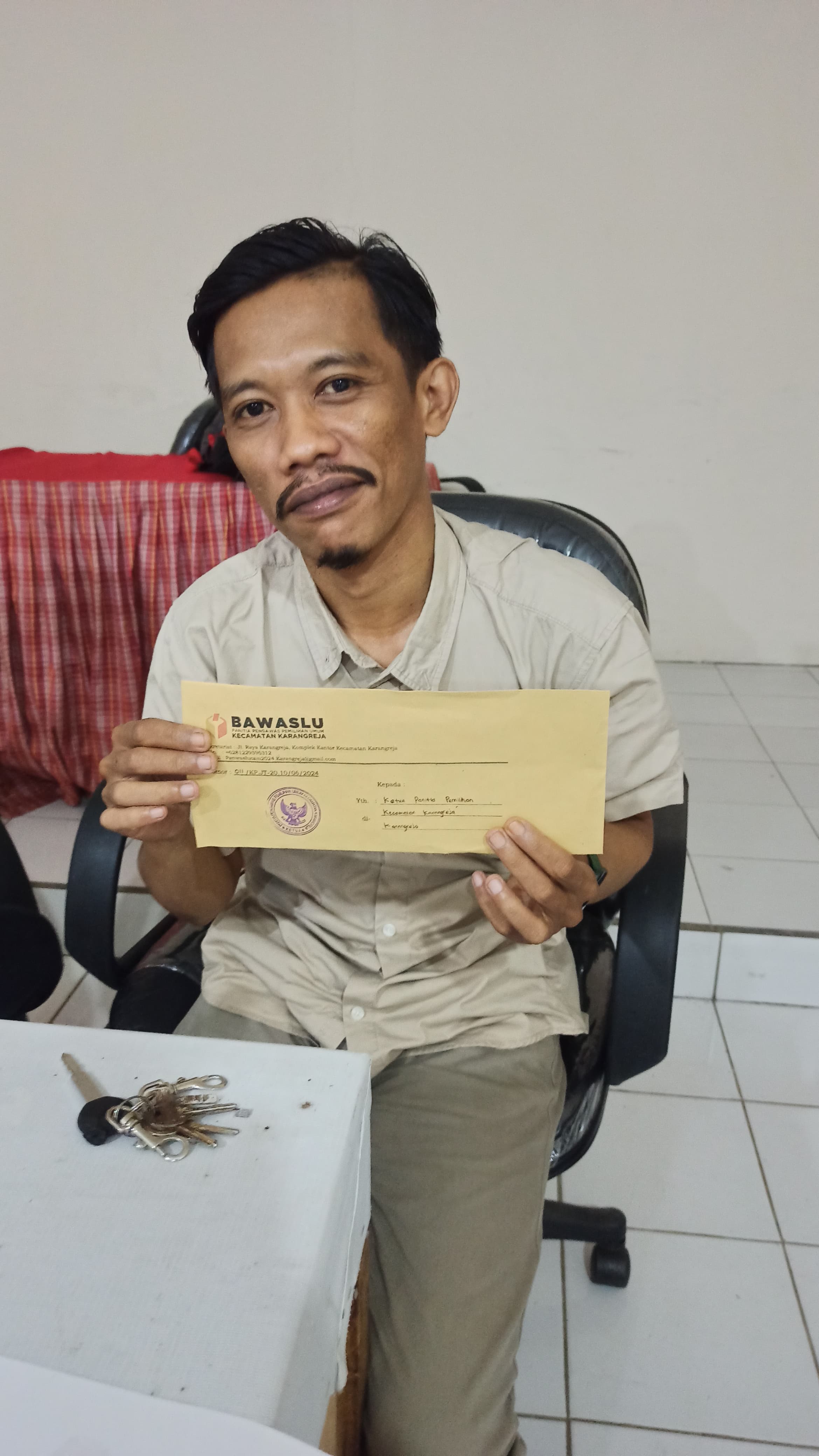 Panwaslu Kecamatan Karangreja Imbau PPK Karangreja Patuhi Prosedur Pemutakhiran Data Pemilih