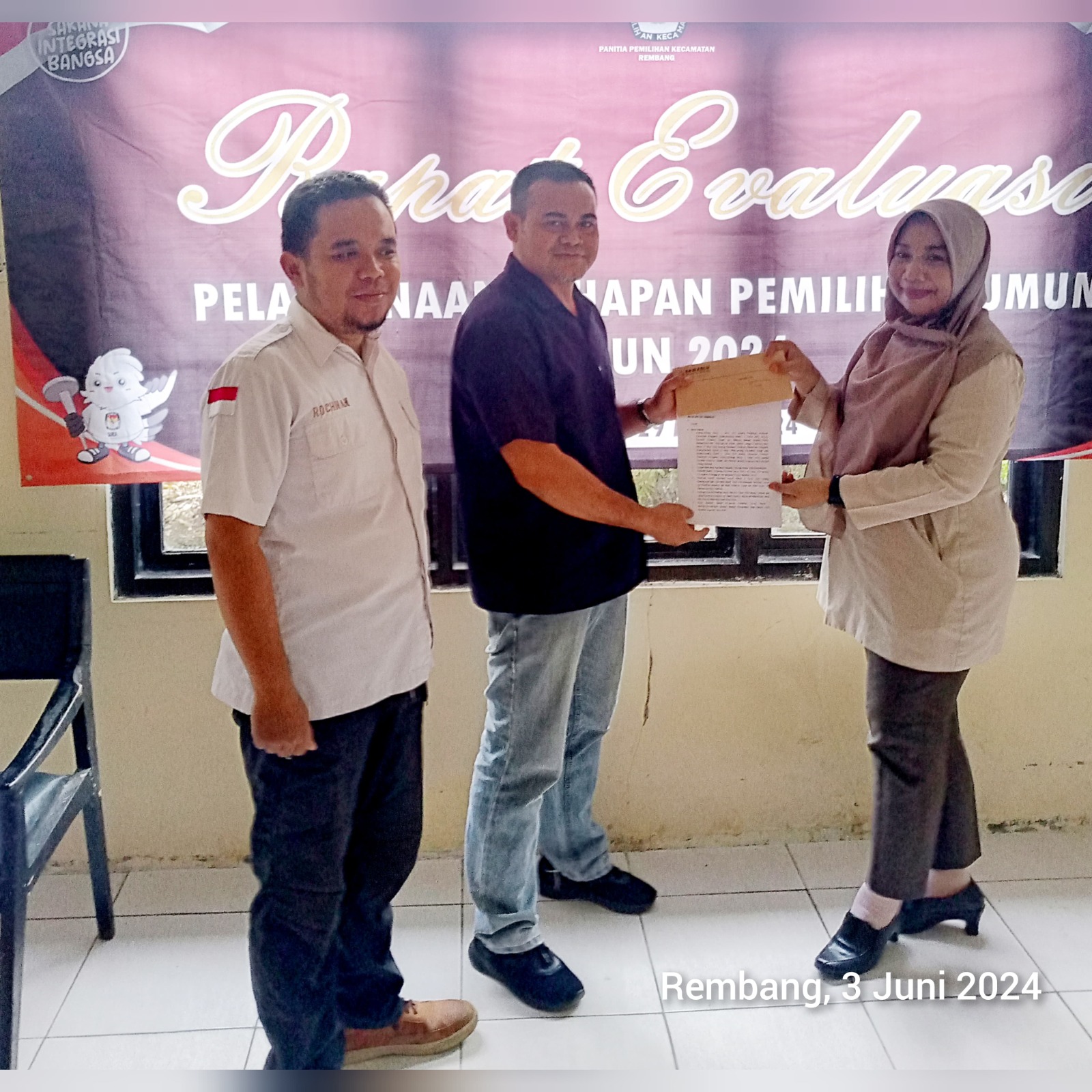 Jelang Pemutakhiran Data Pemilih, Panwaslucam Rembang Sampaikan Himbauan