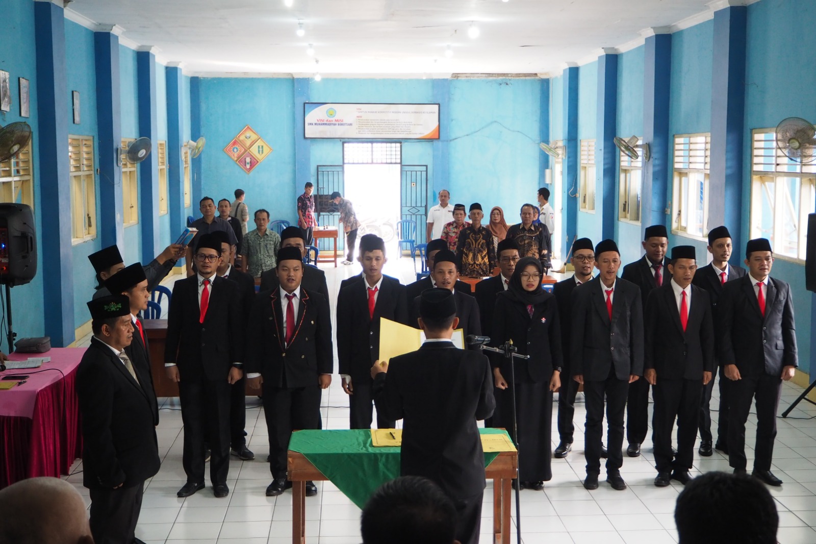 Ketua Panwaslucam Bobotsari Resmi Lantik 16 Panwaslu Kelurahan/Desa Pilkada 2024