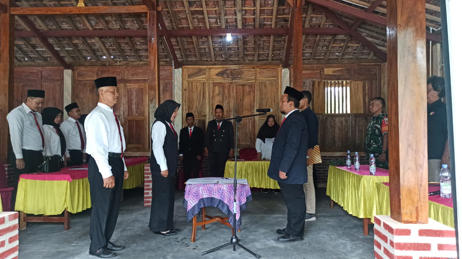 12 Panwaslu Kelurahan/Desa Kecamatan Bojongsari Resmi Dilantik