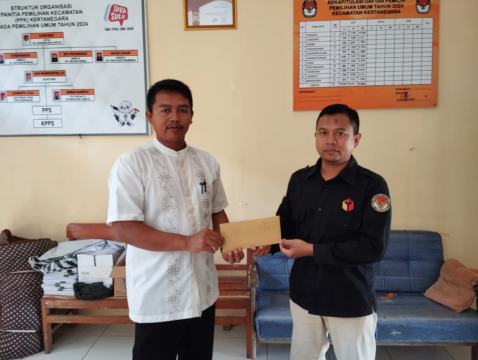 Pastikan Rekrutmen Pantarlih Sesuai Regulasi, Panwaslu Kertanegara Sampaikan Imbauan kepada PPK