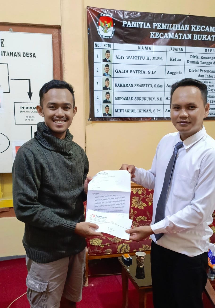 Panwaslu Bukateja Sampaikan Imbauan Pemutakhiran Data Pemilih Pada PPK