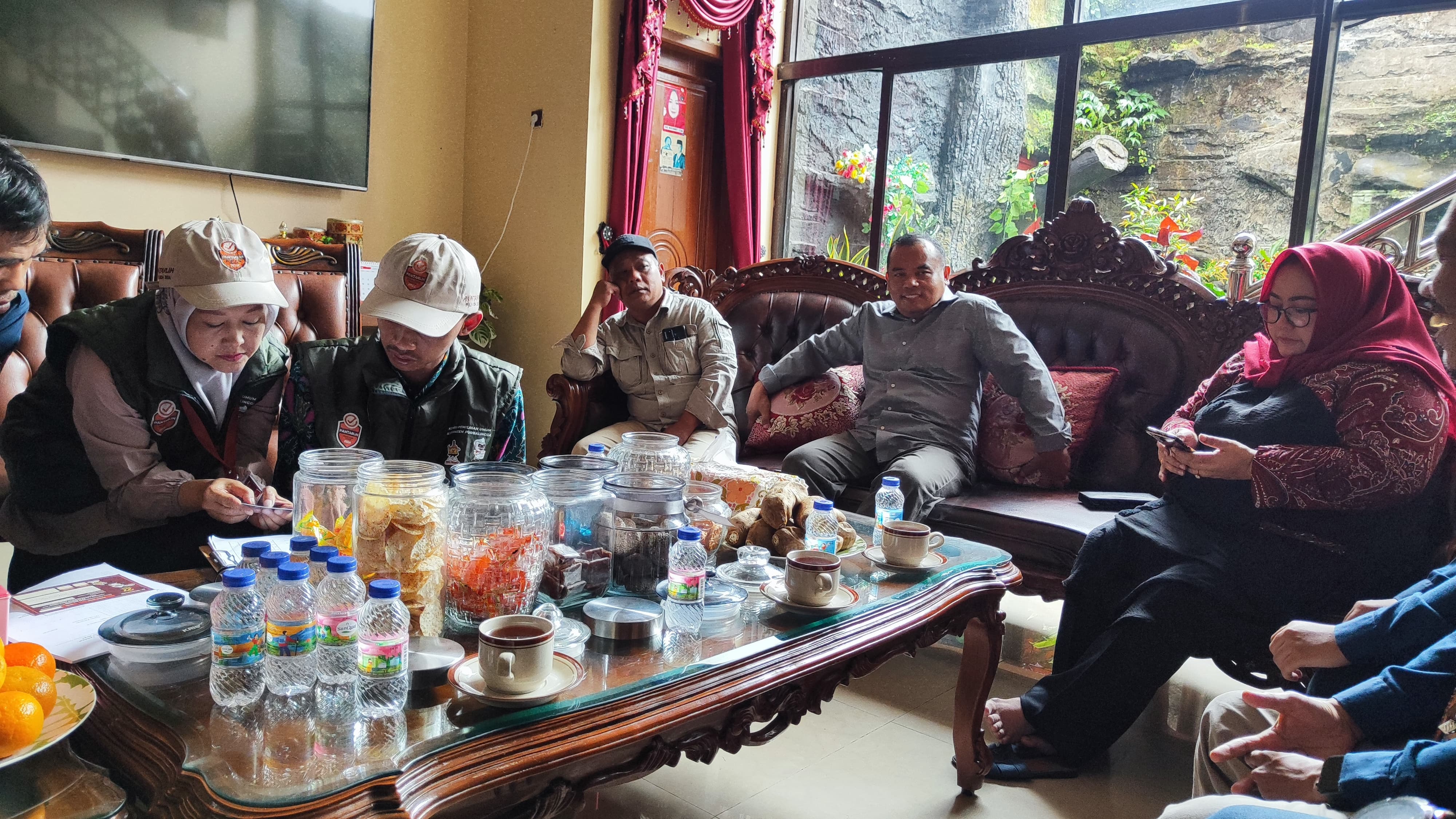 Masuki Hari Kelima, Panwaslucam Karangreja Awasi Coklit Rumah Mantan Bupati Purbalingga