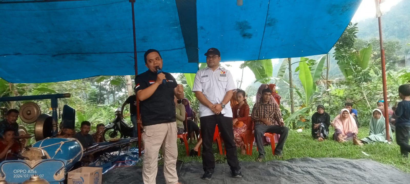 Panwaslu Kecamatan Rembang Sosialisasikan Pengawasan Partisipatif dalam "Grebeg Suran" Desa Gunungwuled