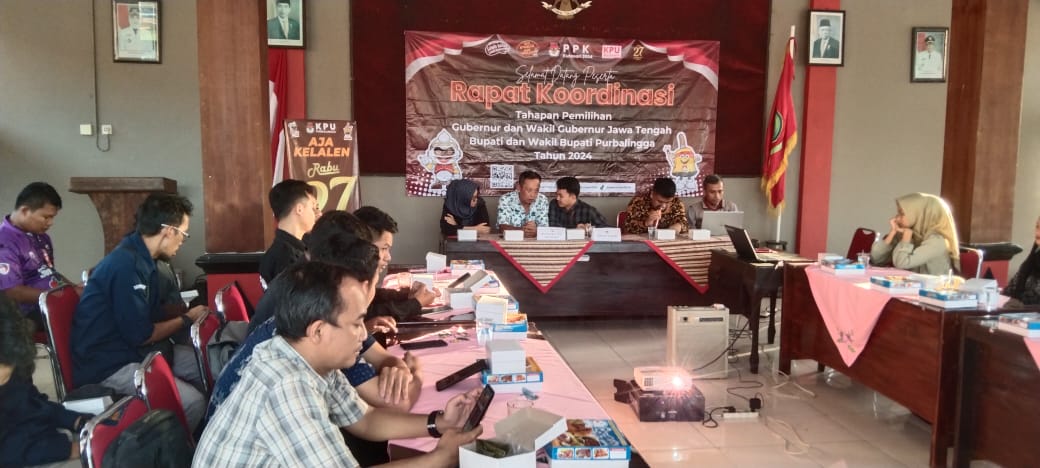 Hadiri Rapat Evaluasi Coklit, Panwaslucam Kutasari Sampaikan Hal Berikut