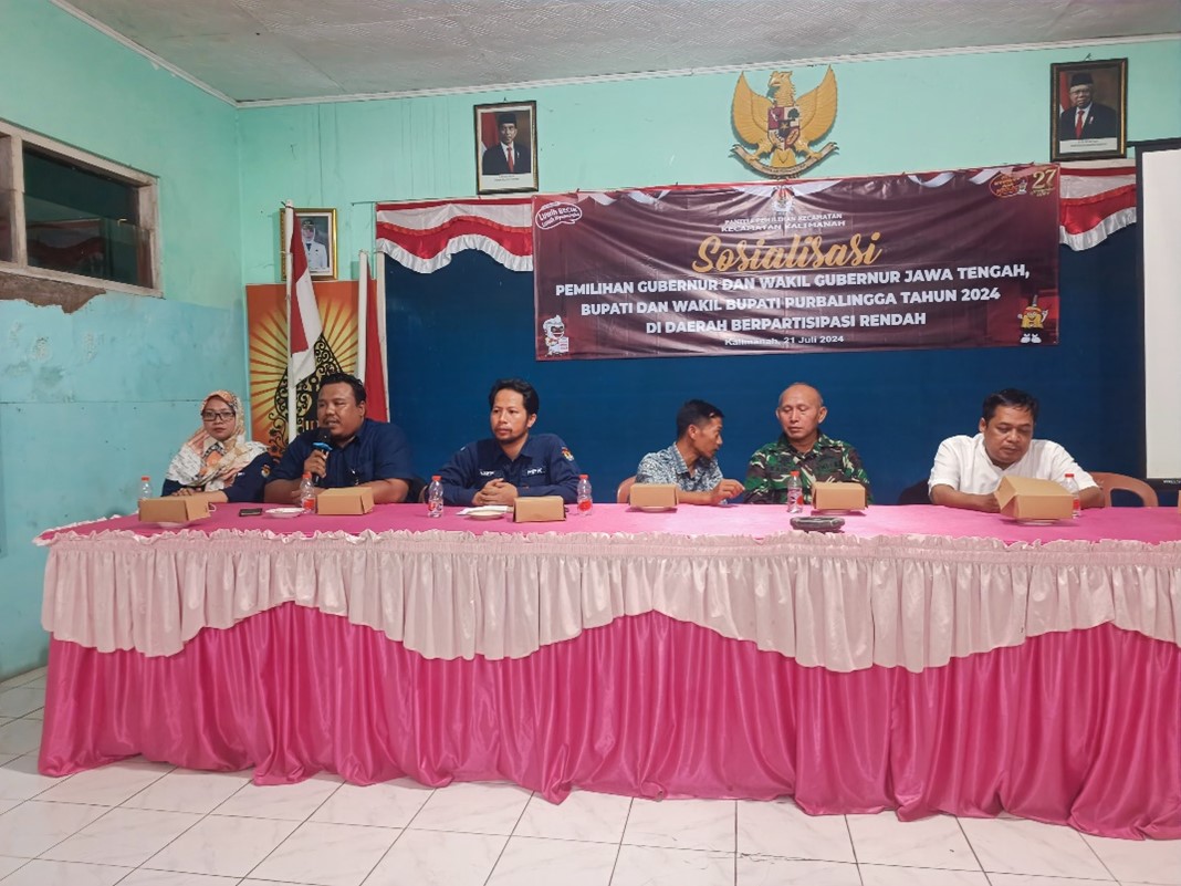 Panwaslu Kecamatan Kalimanah Ajak Warga Aktif Awasi Pemilihan 2024