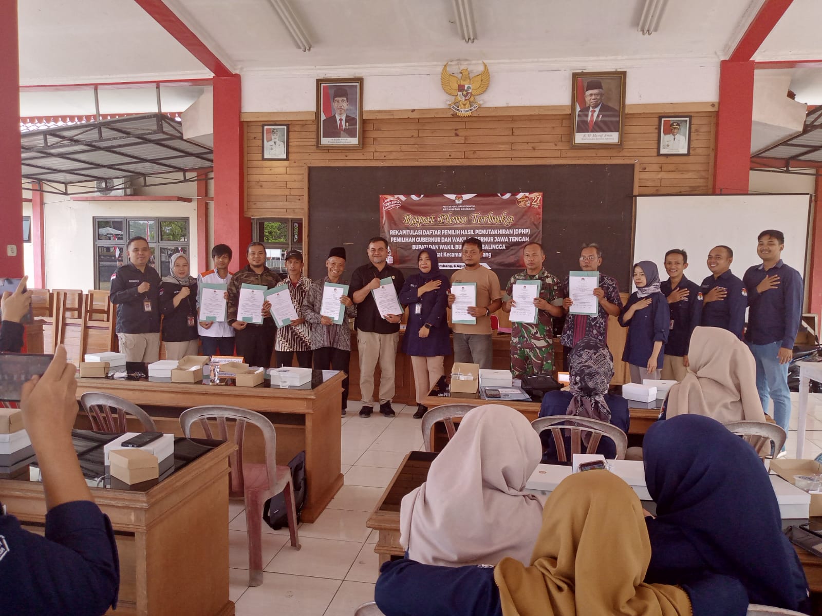 Awasi Pleno DPHP, Panwaslu Kecamatan Rembang Pastikan Imbauan Telah Ditindaklanjuti