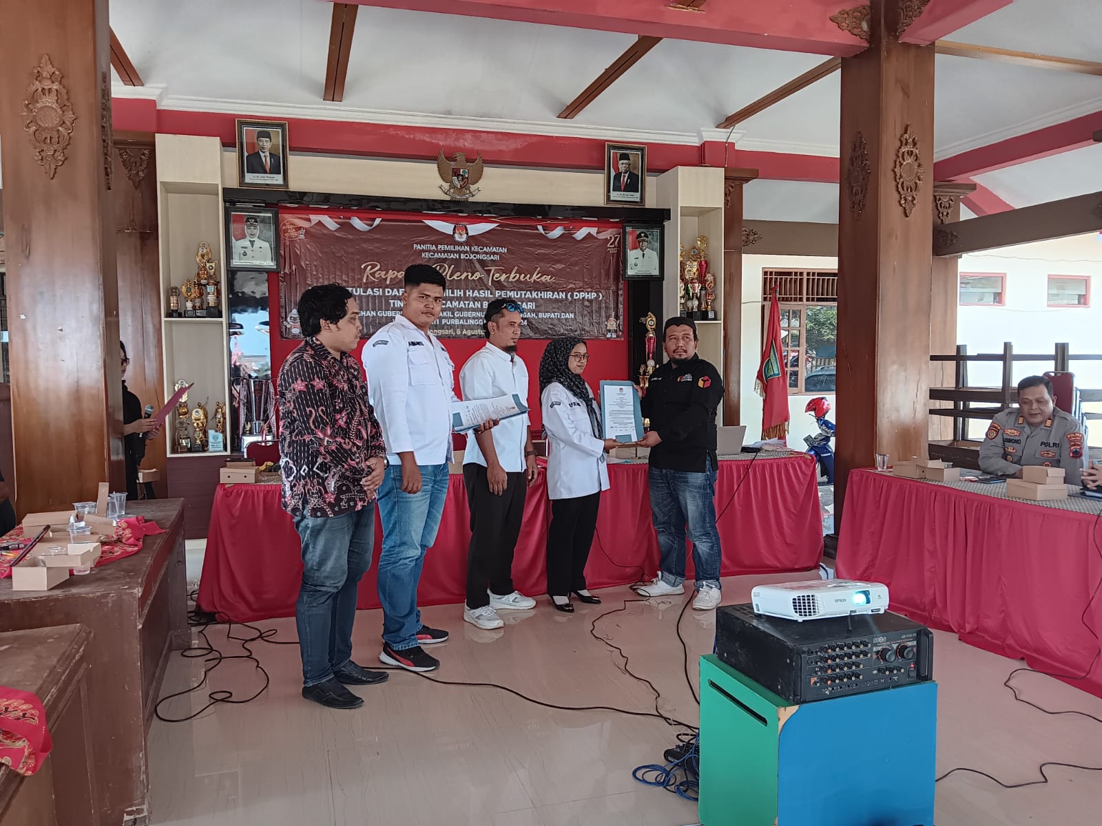 Awasi Pleno DPHP, Panwaslu Bojongsari Sampaikan Sejumlah Temuan