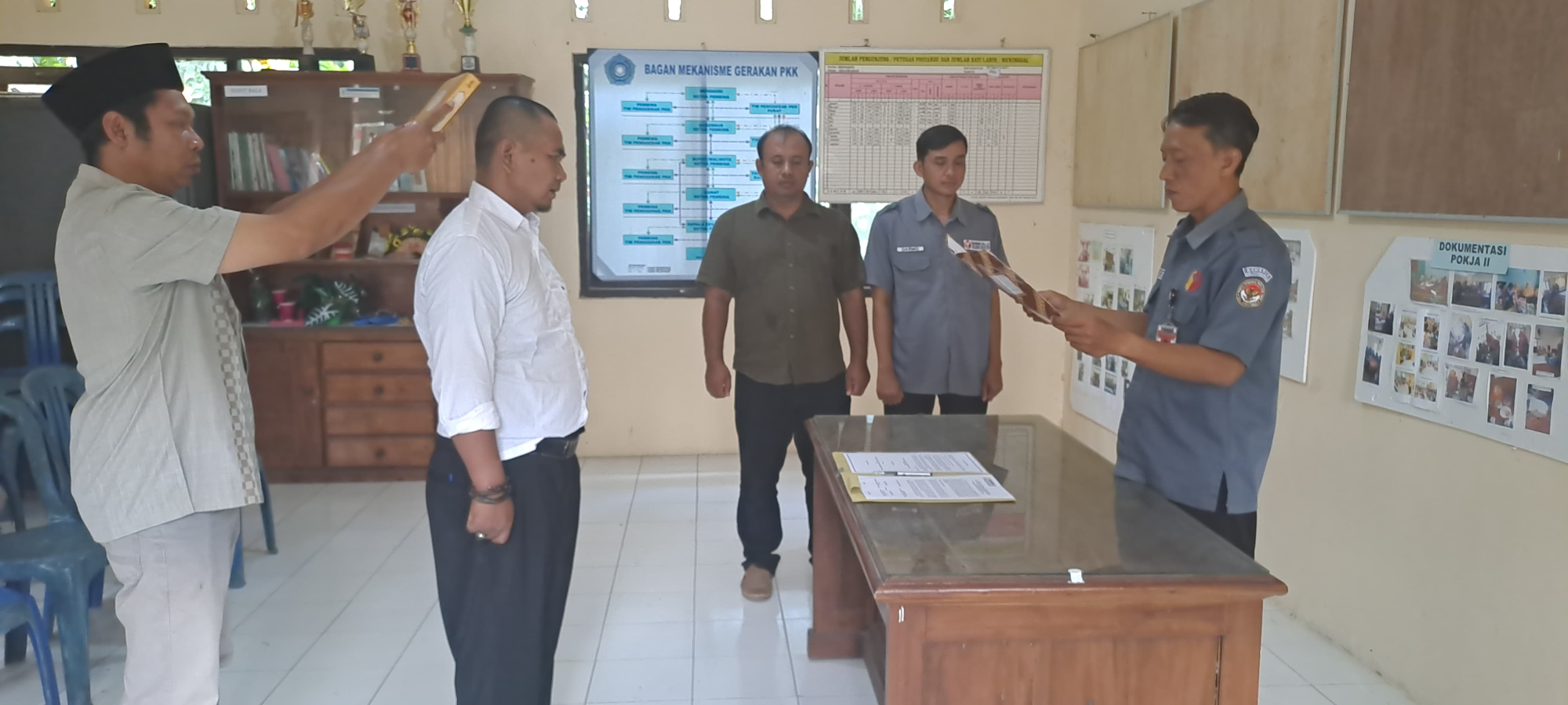 Mengundurkan Diri, Panwaslu Kecamatan Bobotsari Lantik Pengganti Panwaslu Desa Karangmalang Hari ini