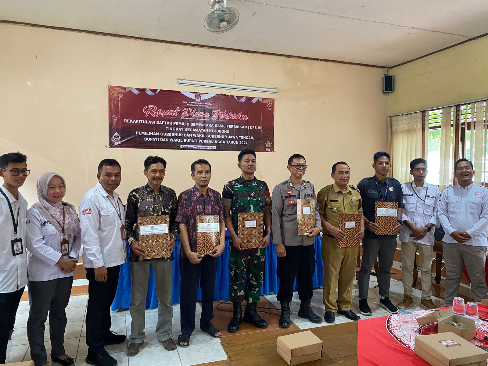 Panwaslucam Kejobong Pastikan Saran Perbaikan Ditindaklanjuti Dalam Pleno DPSHP