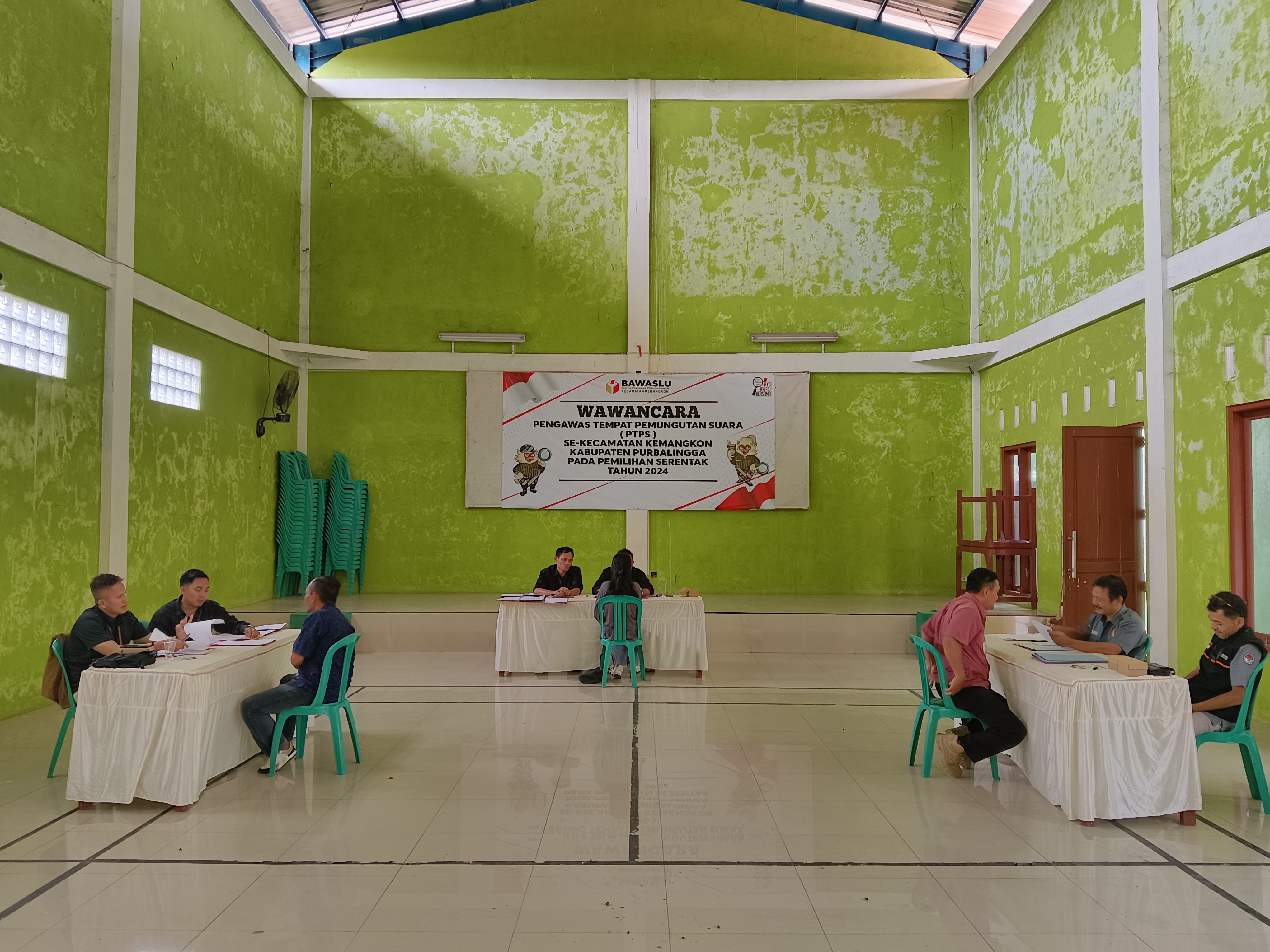 Wawancara Pengawas TPS, Panwaslu Kecamatan Kemangkon Pastikan Kompetensi dan Integritas Calon