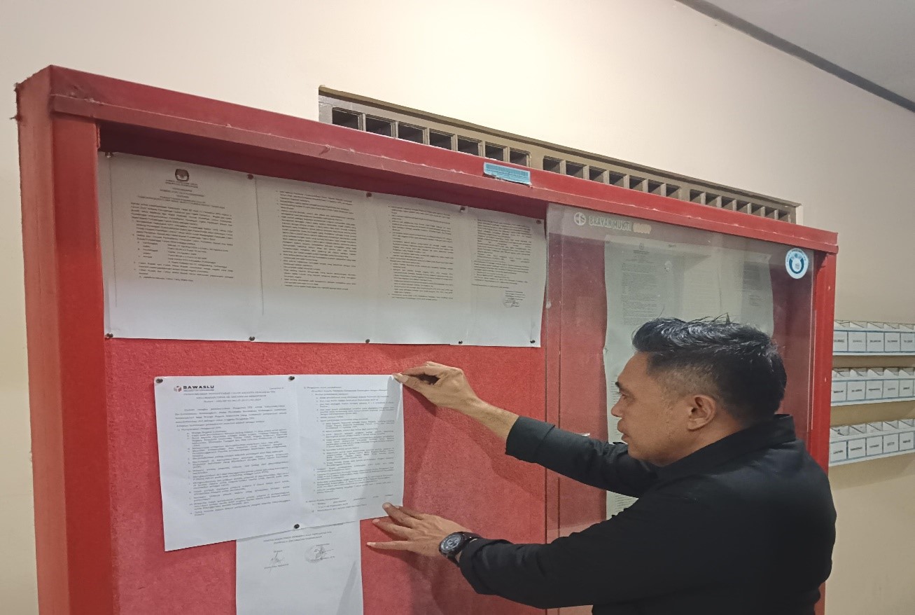Pengawas TPS Terpilih untuk Pilkada 2024 Diumumkan di Kecamatan Kemangkon