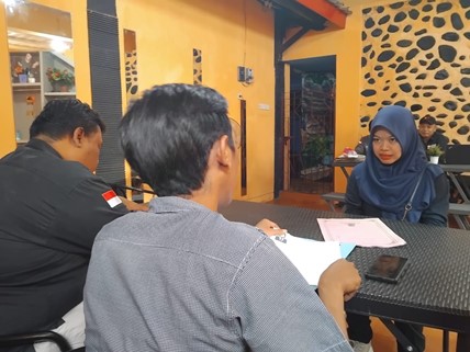 Mewujudkan Pemilihan Berkualitas, Panwaslu Kecamatan Kalimanah Gelar Wawancara Calon Pengawas TPS