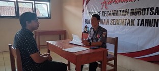 Panwascam Bobotsari Gelar Tes Wawancara Calon Pengawas TPS