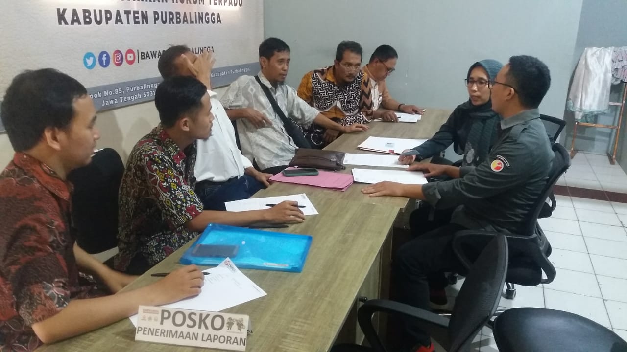 Bawaslu Purbalingga Terima Laporan Dugaan Pelanggaran Netralitas