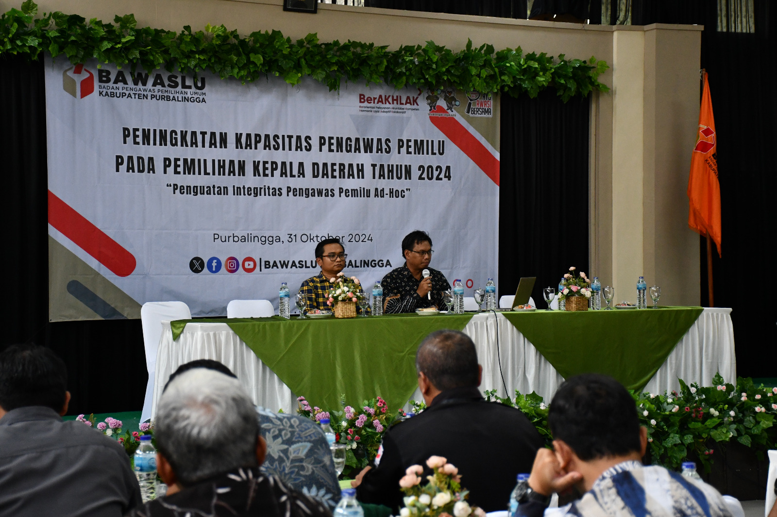 Bawaslu Purbalingga Tingkatkan Kapasitas Pengawas Pemilu untuk Pilkada 2024