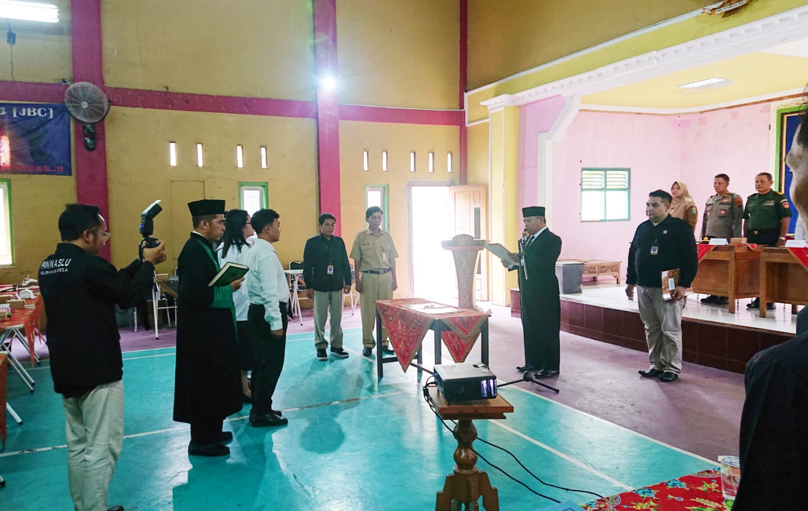 118 Calon Pengawas TPS Se-Kecamatan Bukateja Dilantik, Prosesi Berlangsung Hikmat dan Sakral