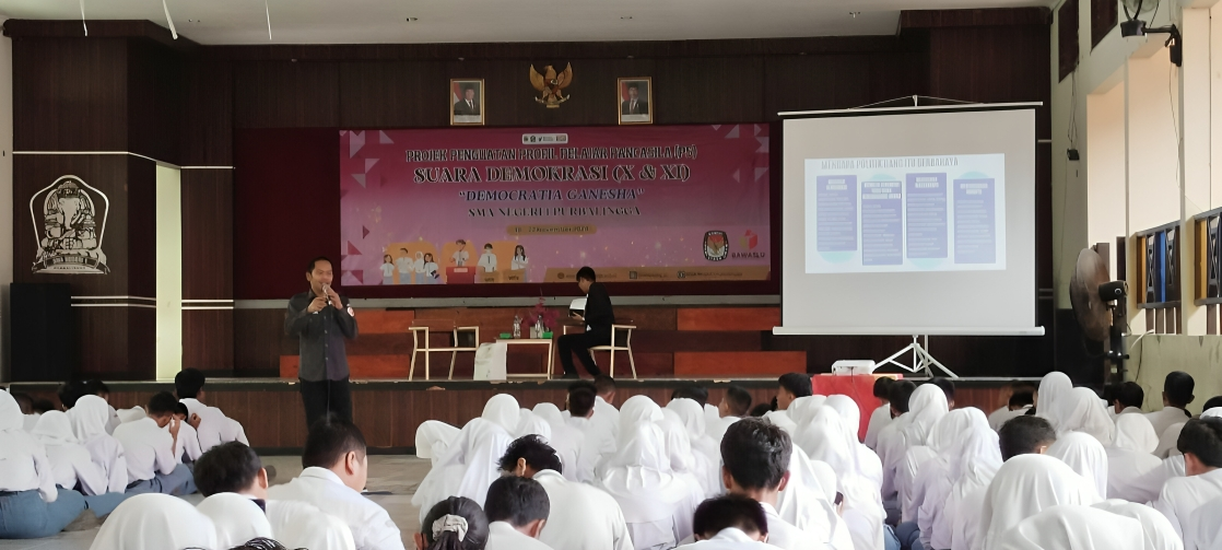 Bawaslu Purbalingga Libatkan 2.881 Siswa dalam Pengawasan Partisipatif Pemilihan