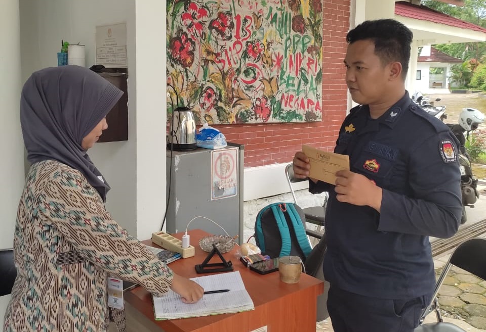 Bawaslu Kabupaten Purbalingga Sampaikan Imbauan Penetapan Paslon Bupati Terpilih ke KPU Purbalingga