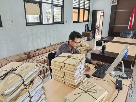 Masih Berlanjut, Bawaslu Purbalingga Percepat Pengarsipan Dokumen Pemilu dan Pemilihan