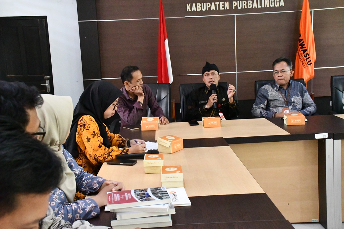 Bawaslu Purbalingga dan Dinas Kearsipan Siap Tindaklanjuti Kerja Sama Pengelolaan Arsip Pemilu