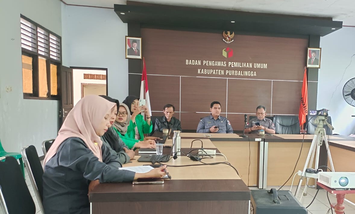 Bawaslu Kabupaten Purbalingga Hadiri Diskusi Hukum “Selasa Menyapa”, Bahas Permasalahan Kampanye dan Masa Tenang