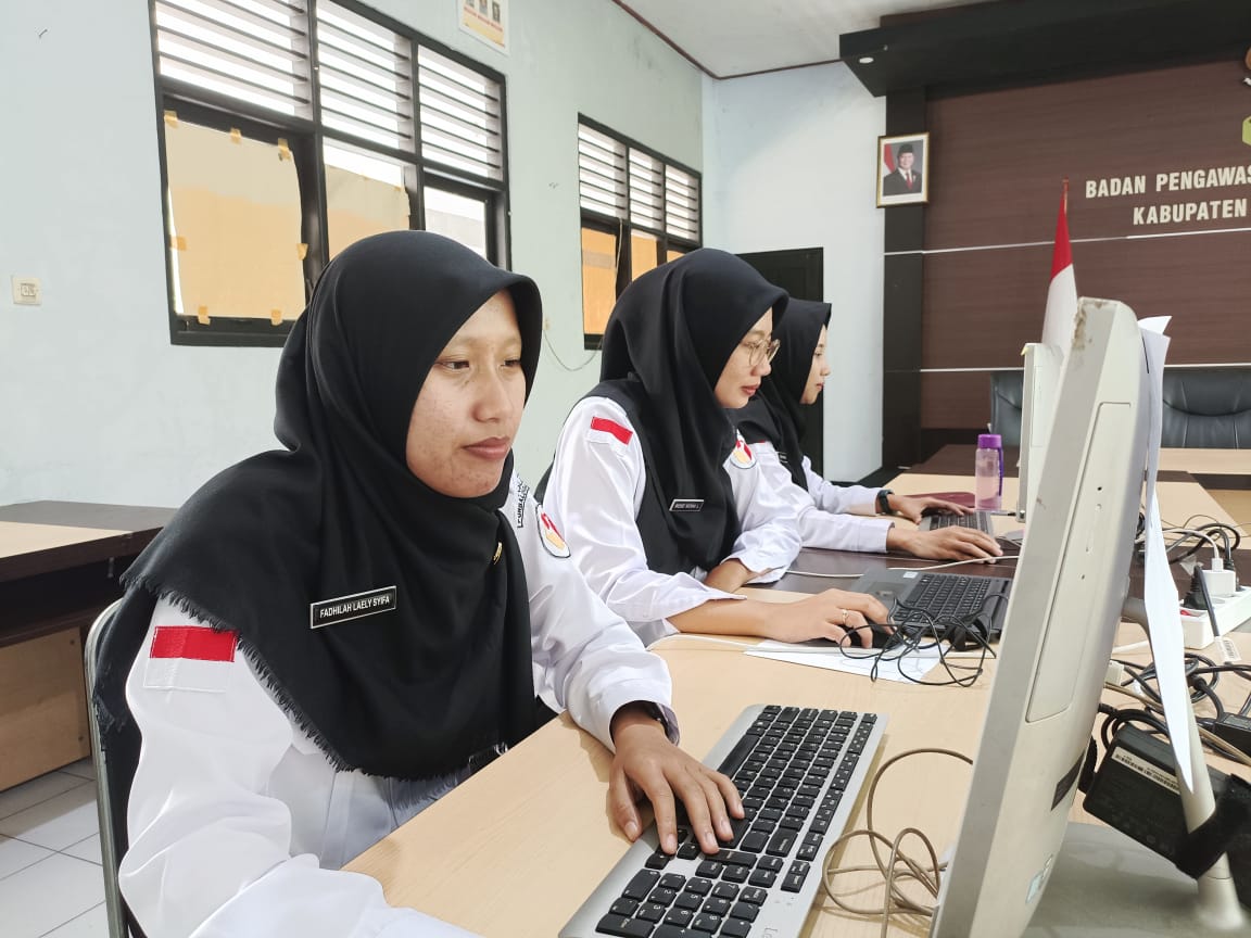 Tiga CPNS Bawaslu Purbalingga Ikuti Evaluasi Akademik MOOC