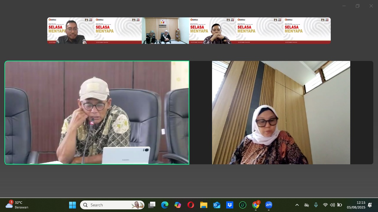 Bawaslu Purbalingga Ikuti Diskusi Kajian Yuridis Empiris PSU Gorontalo Utara Yang Diselenggarakan Bawaslu Jawa Tengah