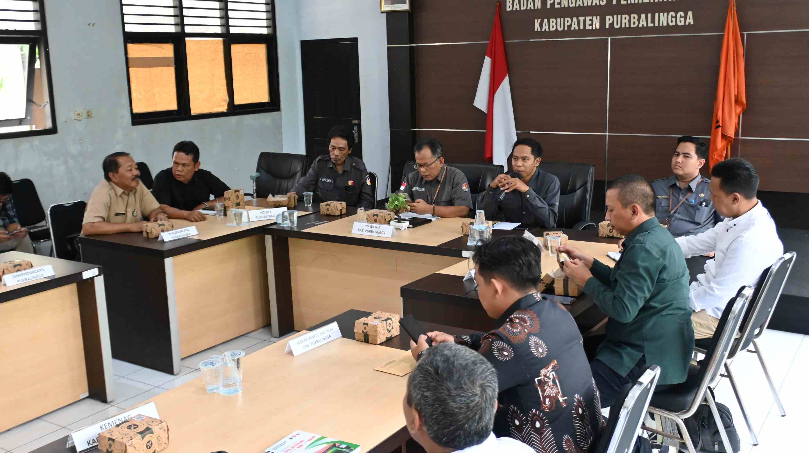 Optimalkan Pengawasan Data Pemilih, Bawaslu Purbalingga Gandeng Stake Holder terkait 