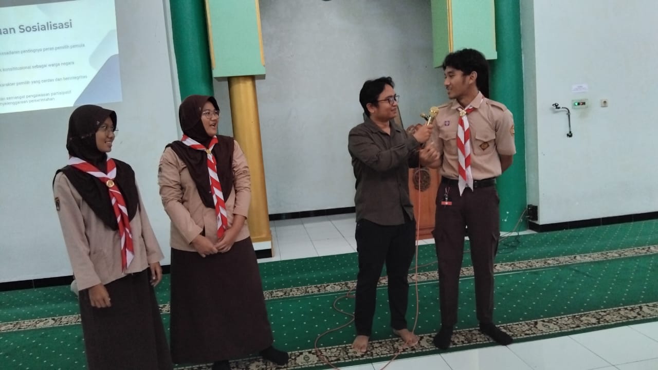 Bawaslu Purbalingga Bentuk Gen Z Sebagai Pelopor Demokrasi Bersih