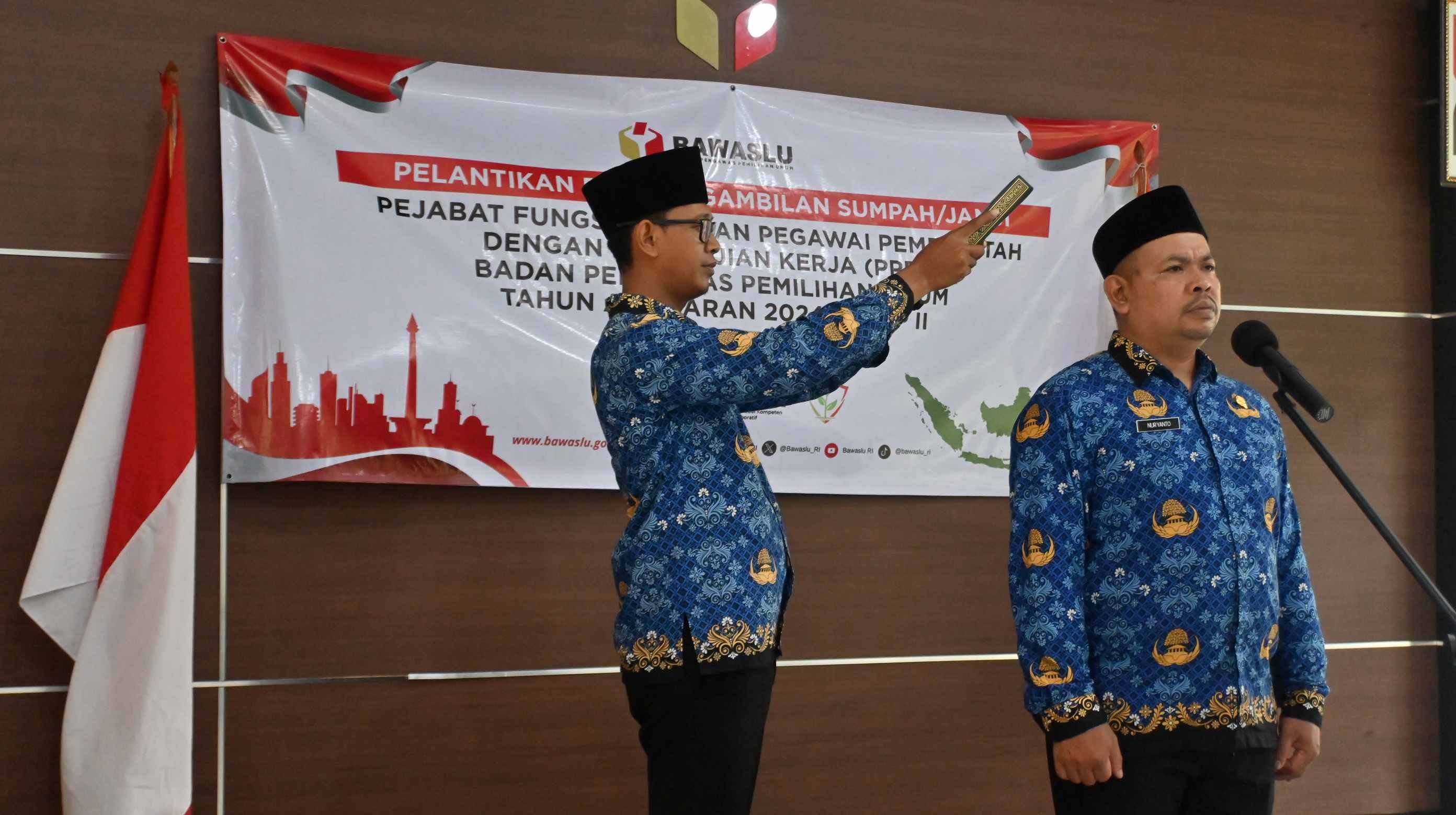 taf Bawaslu Kabupaten Purbalingga Resmi Dilantik sebagai PPPK