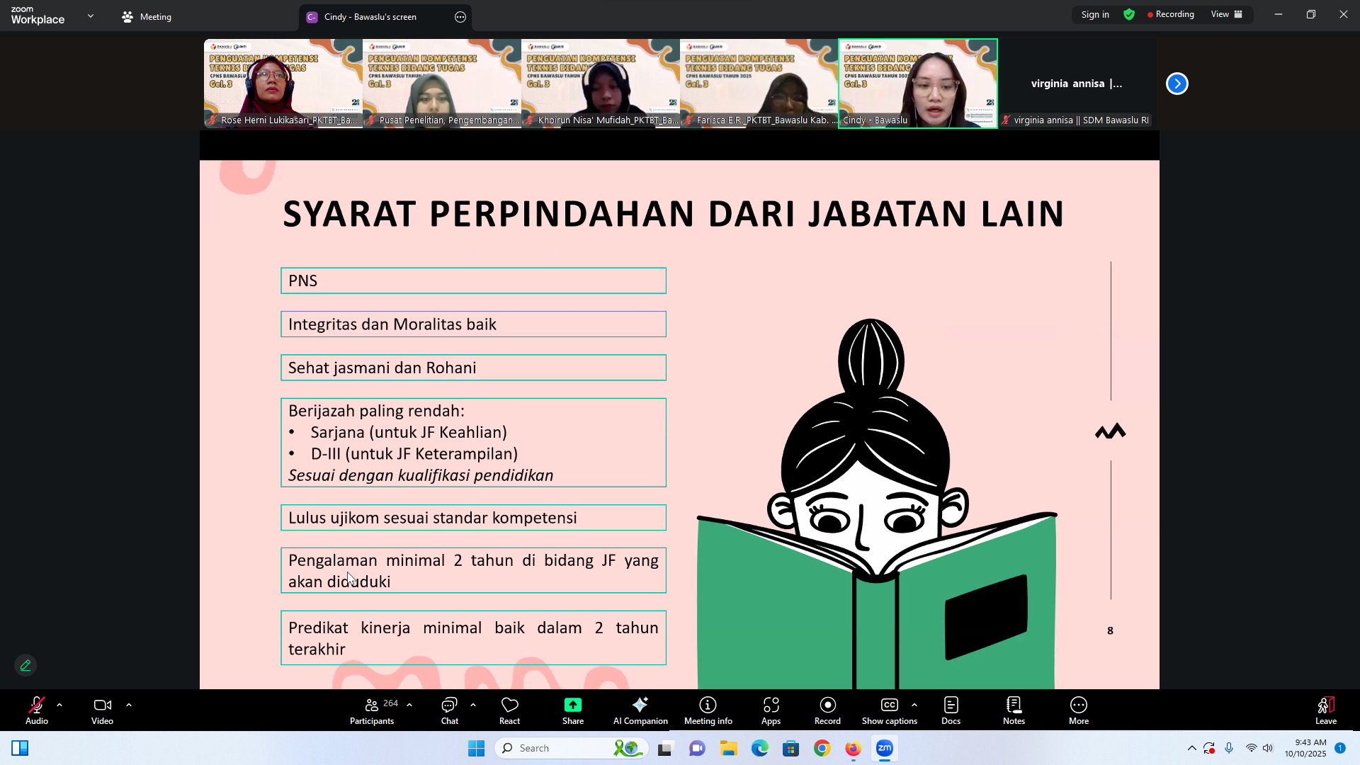 CPNS Bawaslu Purbalingga Ikuti Pelatihan Kompetensi Teknis Jabatan Fungsional