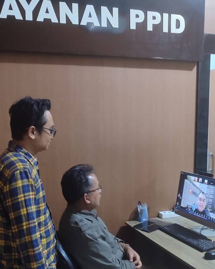 Bawaslu Purbalingga Ikuti Sosialisasi Penulisan Laporan Penguatan Kelembagaan Secara Daring