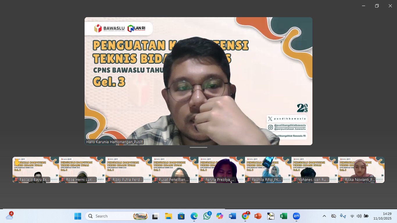 CPNS Bawaslu Purbalingga Perdalam Mekanisme Penyelesaian Sengketa Proses Pemilu