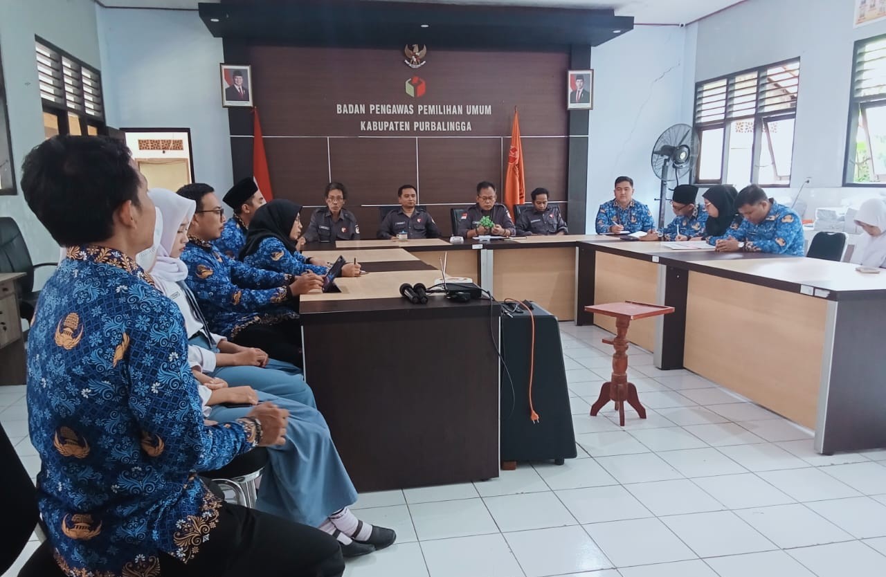 Bawaslu Purbalingga Segera Susun Penulisan Buku Penguatan Kelembagaan