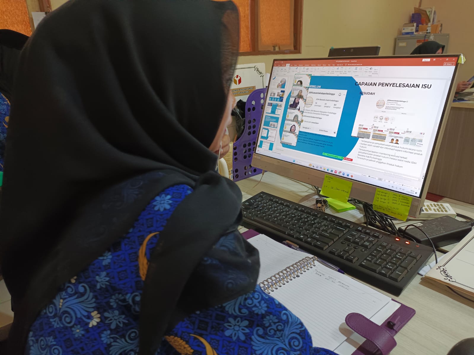 Tiga CPNS Bawaslu Purbalingga Ikuti Bimbingan Pra-Evaluasi Aktualisasi