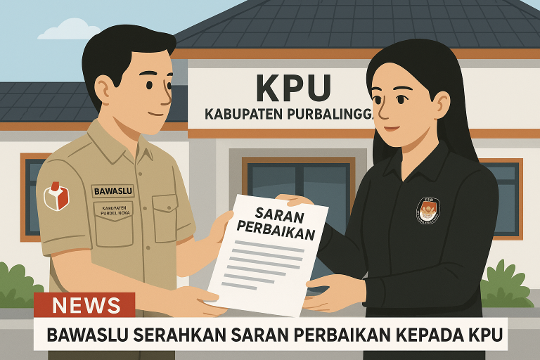 Bawaslu Purbalingga Sampaikan Saran Perbaikan PDPB ke KPU, Temukan 74 Data Pemilih Berpotensi Bermasalah