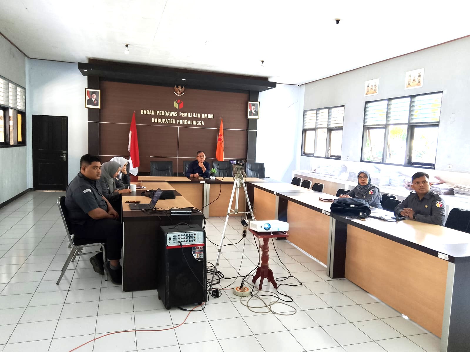 Bawaslu Purbalingga Ikuti Diskusi Daring Selasa Menyapa