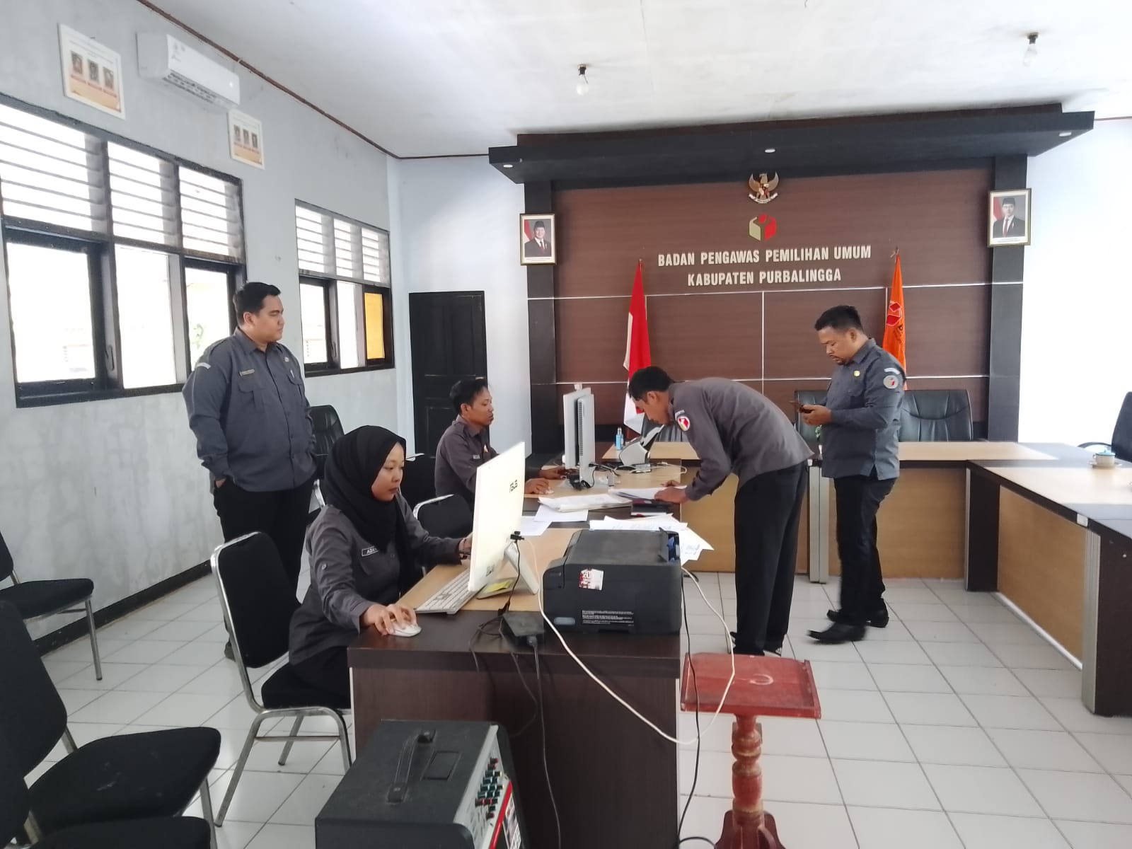 Pastikan Tertib Administrasi, Bawaslu Purbalingga Lakukan Cek Fisik Aset Negara