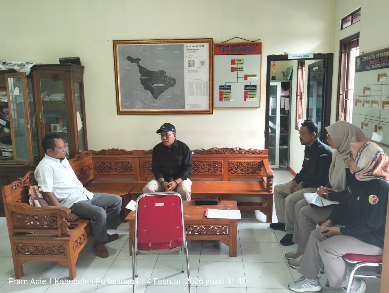 Bawaslu Purbalingga Uji Petik Data Pemilih Berkelanjutan di Desa Talagening
