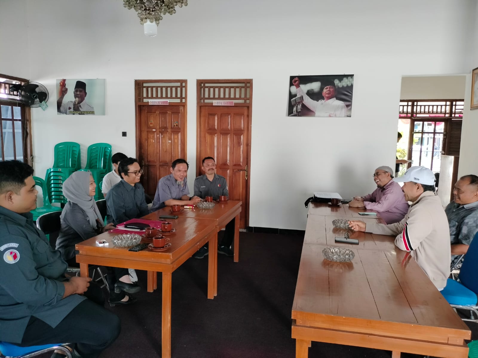 Bawaslu Purbalingga Safari Politik ke Gerindra, Awasi Pemutakhiran Data Parpol