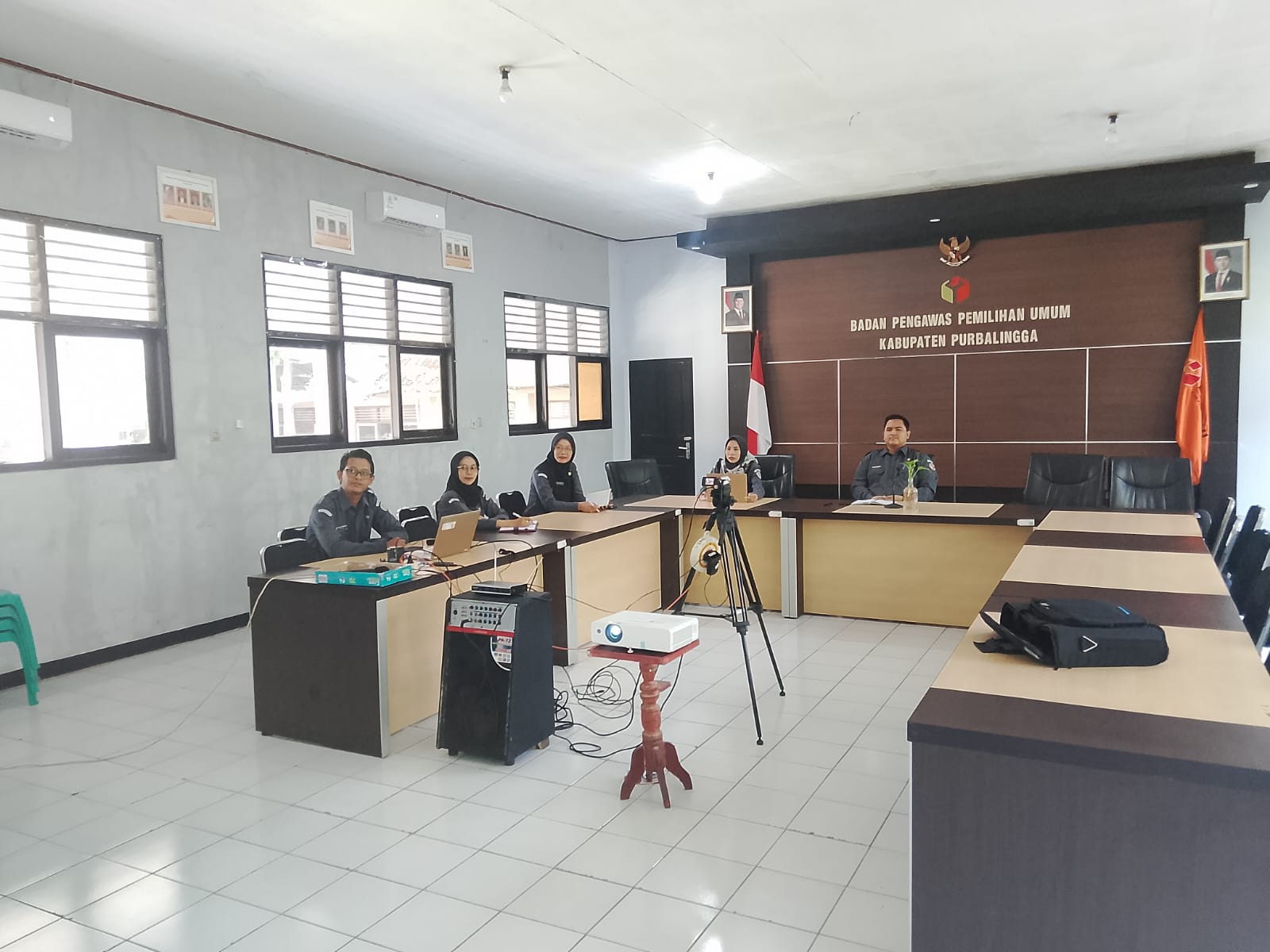 Bawaslu Purbalingga Ikuti Rapat Koordinasi Nasional: Bahas Skema THR 2026 hingga Penataan Jabatan