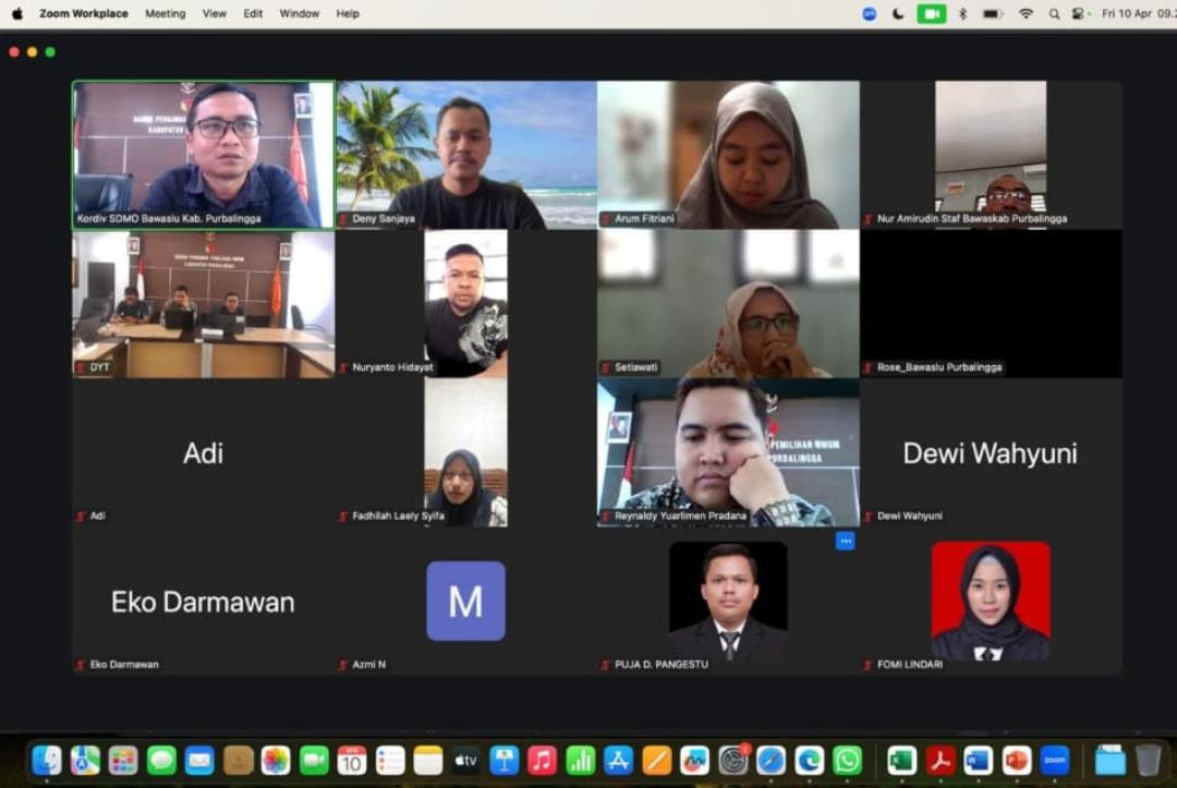 Bawaslu Purbalingga Perkuat Pengisian SKP 2026